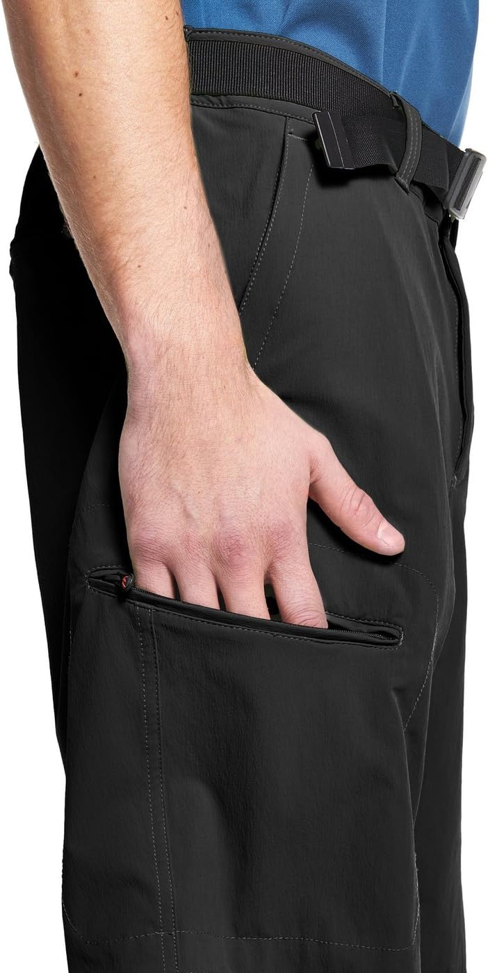 Maier Sports Huang, Kurze Herren Wanderhose, Wasserabweisende Bermuda für Trekking und Hiking, PFC-f