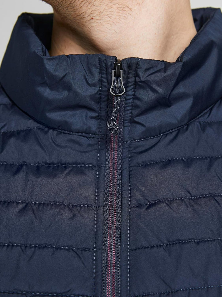 JACK & JONES male Steppweste Steppweste L Navy Blazer, L Navy Blazer