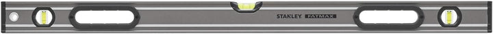 Stanley Fatmax Wasserwaage Pro (90 Cm Länge, Horizontale/Vertikale Libelle, Schutzkappen, Bi-Materia