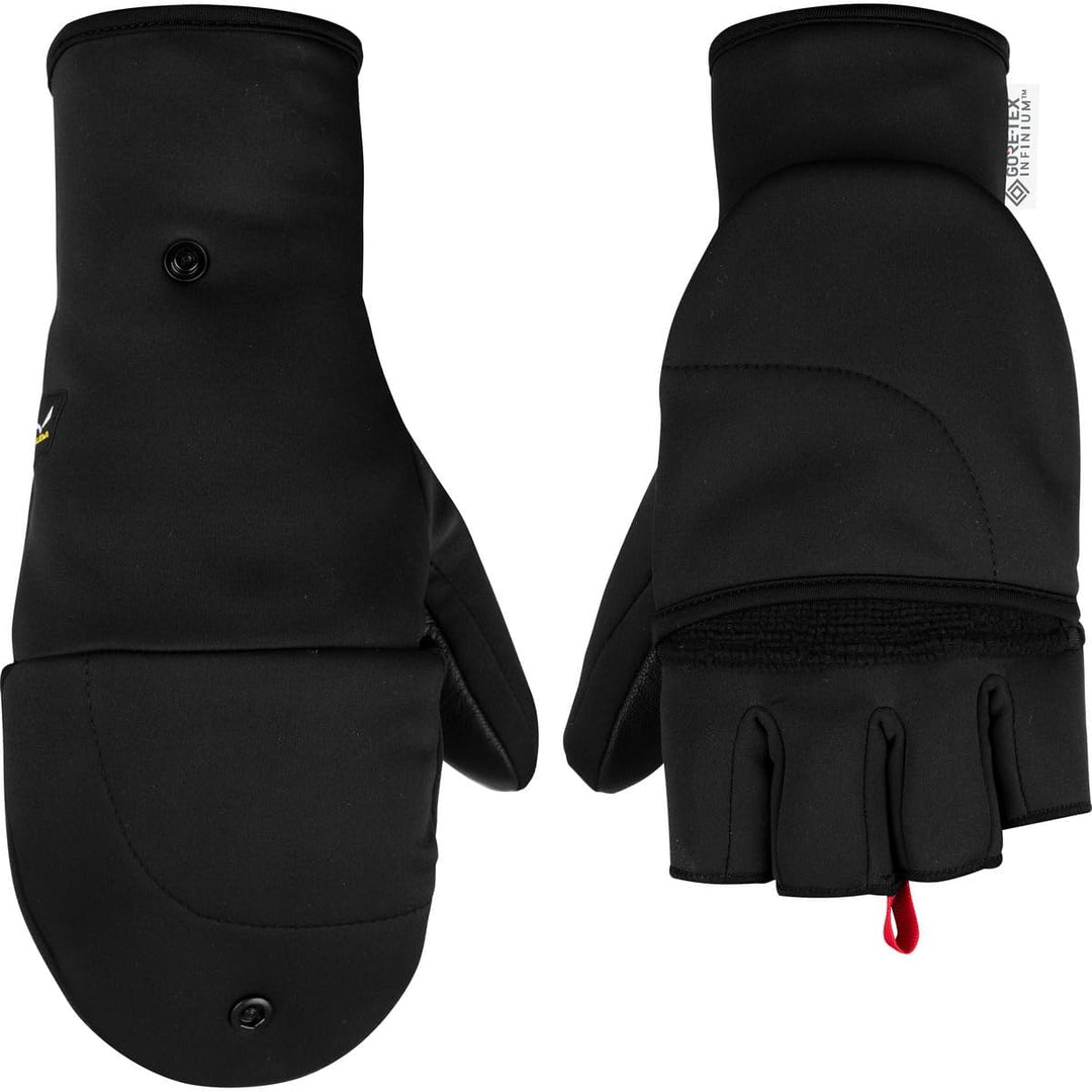 Salewa Damen Sesvenna Fold Back Gore® Windstopper® Gloves Handschuhe S BLACK OUT, S BLACK OUT
