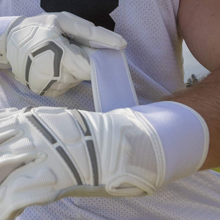 Cutters Lineman Gepolsterter Fussballhandschuh Force 3.0 Extreme Grip Fussballhandschuh, Flexible ge