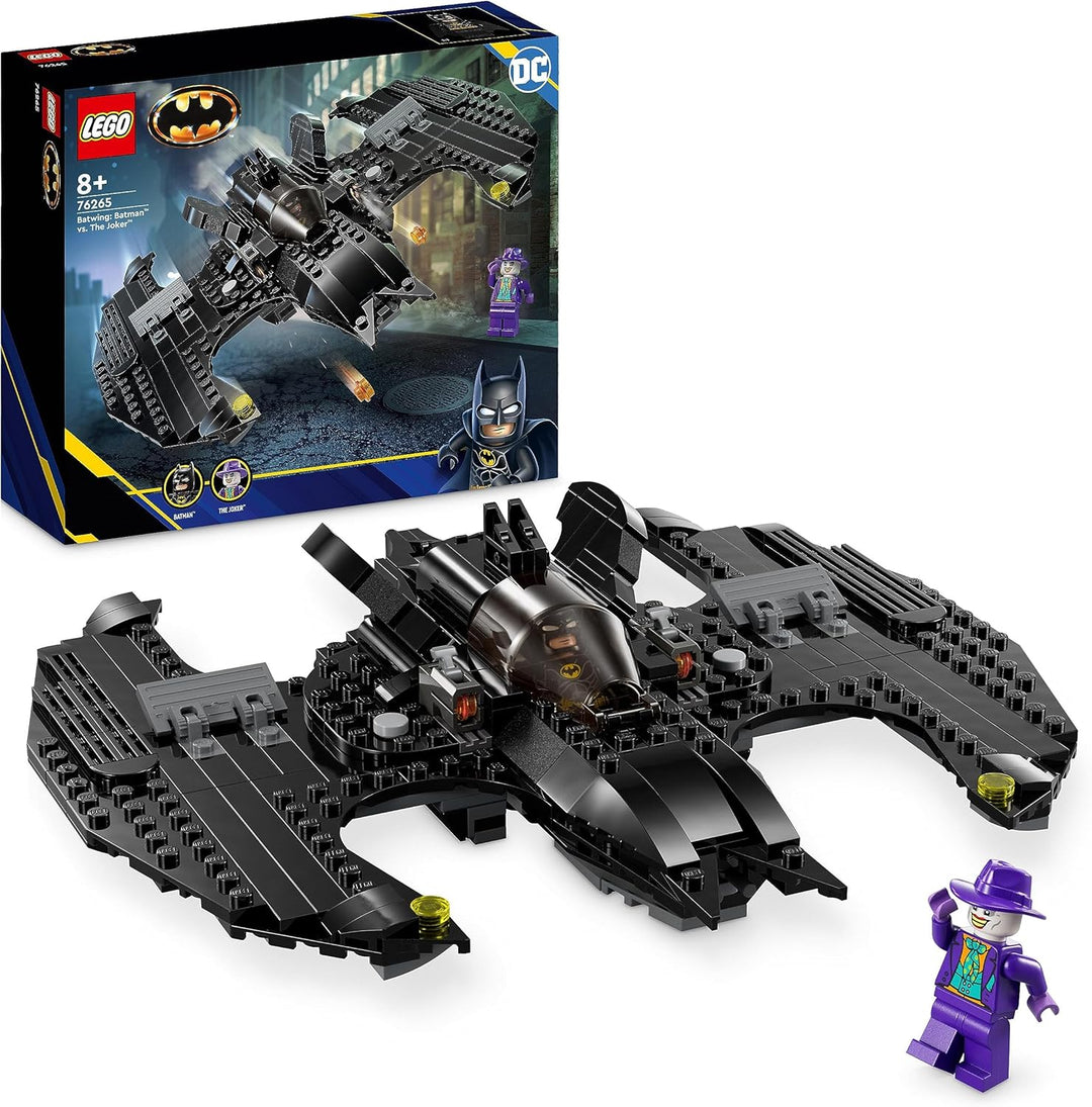 LEGO 76265 DC Batwing: Batman vs. The Joker, ikonisches Flugzeug-Spielzeug aus dem Film von 1989 mit