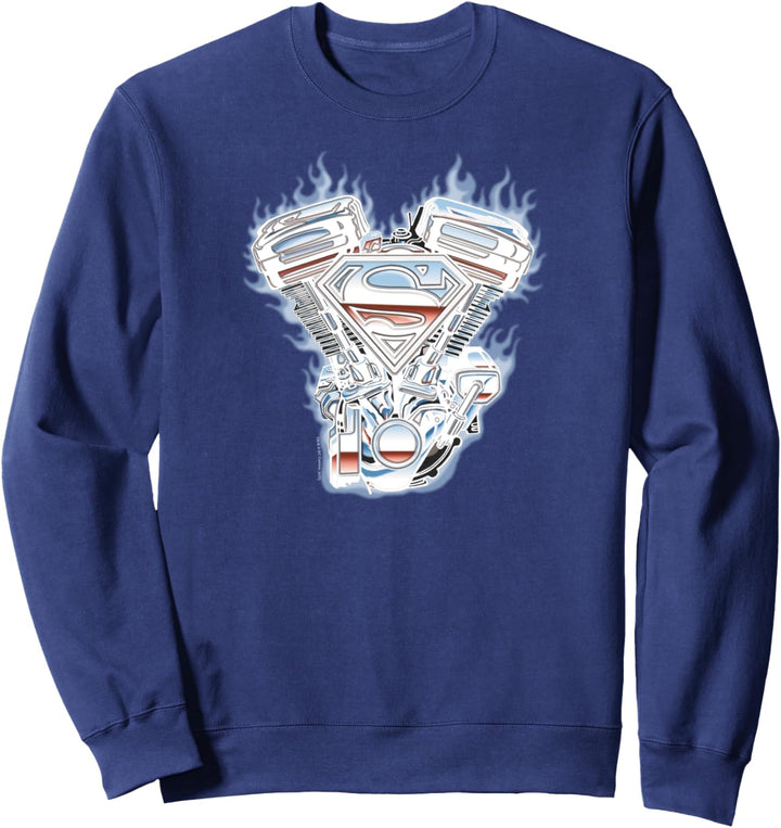 Superman V Twin Logo Sweatshirt