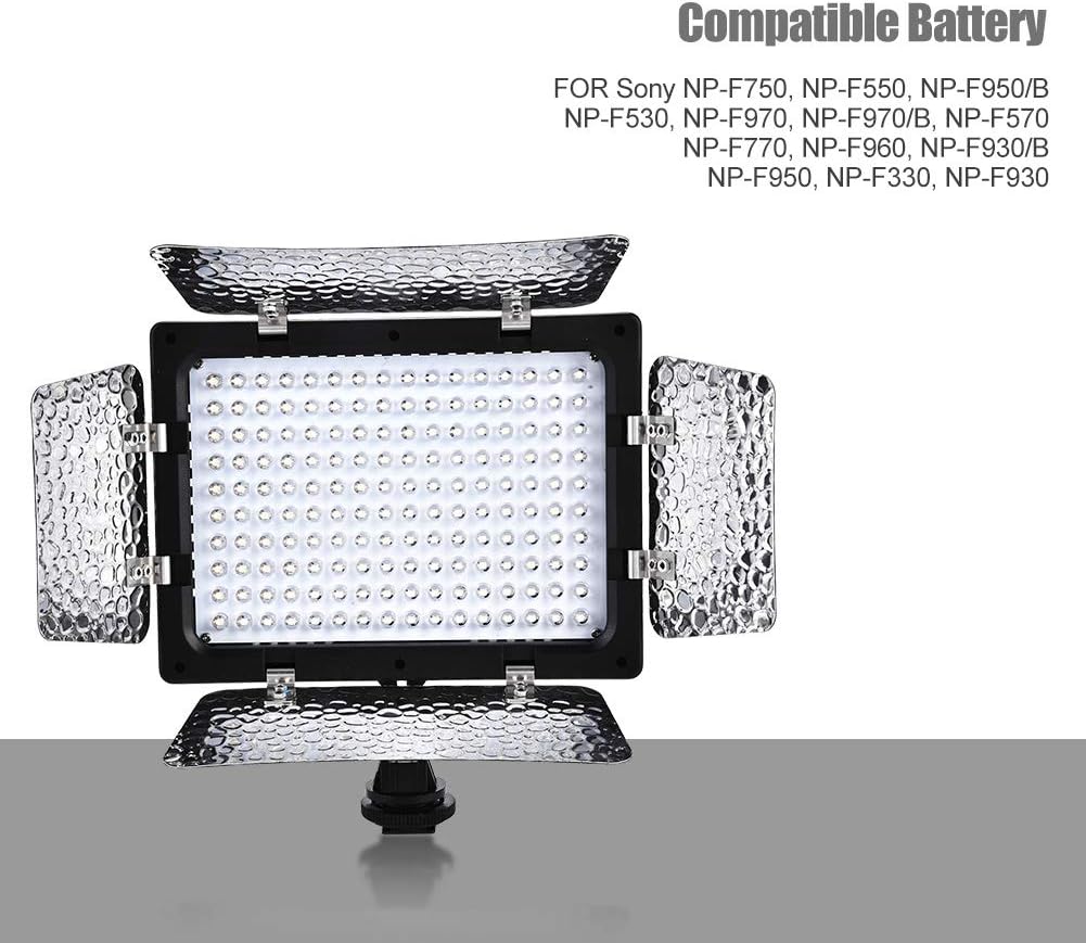 Kamera Videoleuchte LED Fotografie Studio Licht Kamera Videolicht Beleuchtung Kit Kamera Licht Studi