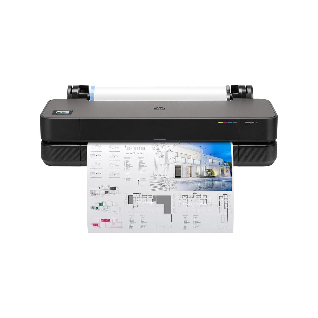 HP DesignJet T210 24 Zoll, 61 cm 8AG32D, Grossformatdrucker, Plotter, Standard A4-A1, 59 A1-Ausdruck