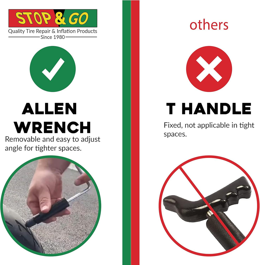 Stop & Go 6000 – Reparatur-Set für schlauchlose Reifen