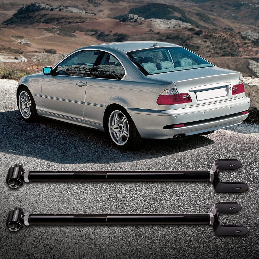 maXpeedingrods 2pcs Einstellbar Querlenker Querstrebe für E36 E46 M3 Z3 Z4 Hinten Sturz