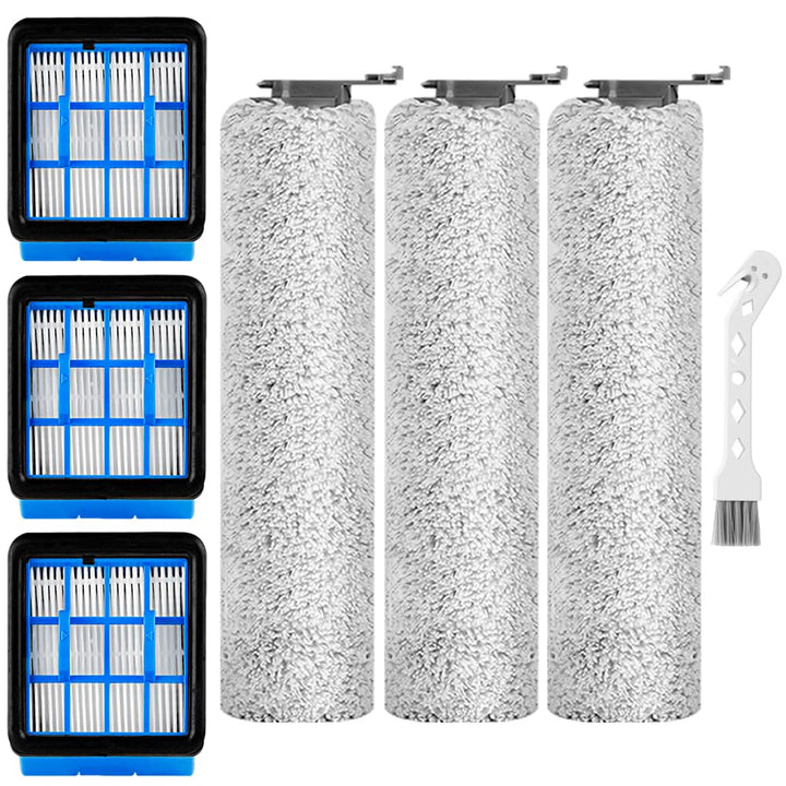 Für Bissell CrossWave OmniForce & CrossWave OmniFind Staubsauger, 3 Pack Bürstenrollen für mehrere O