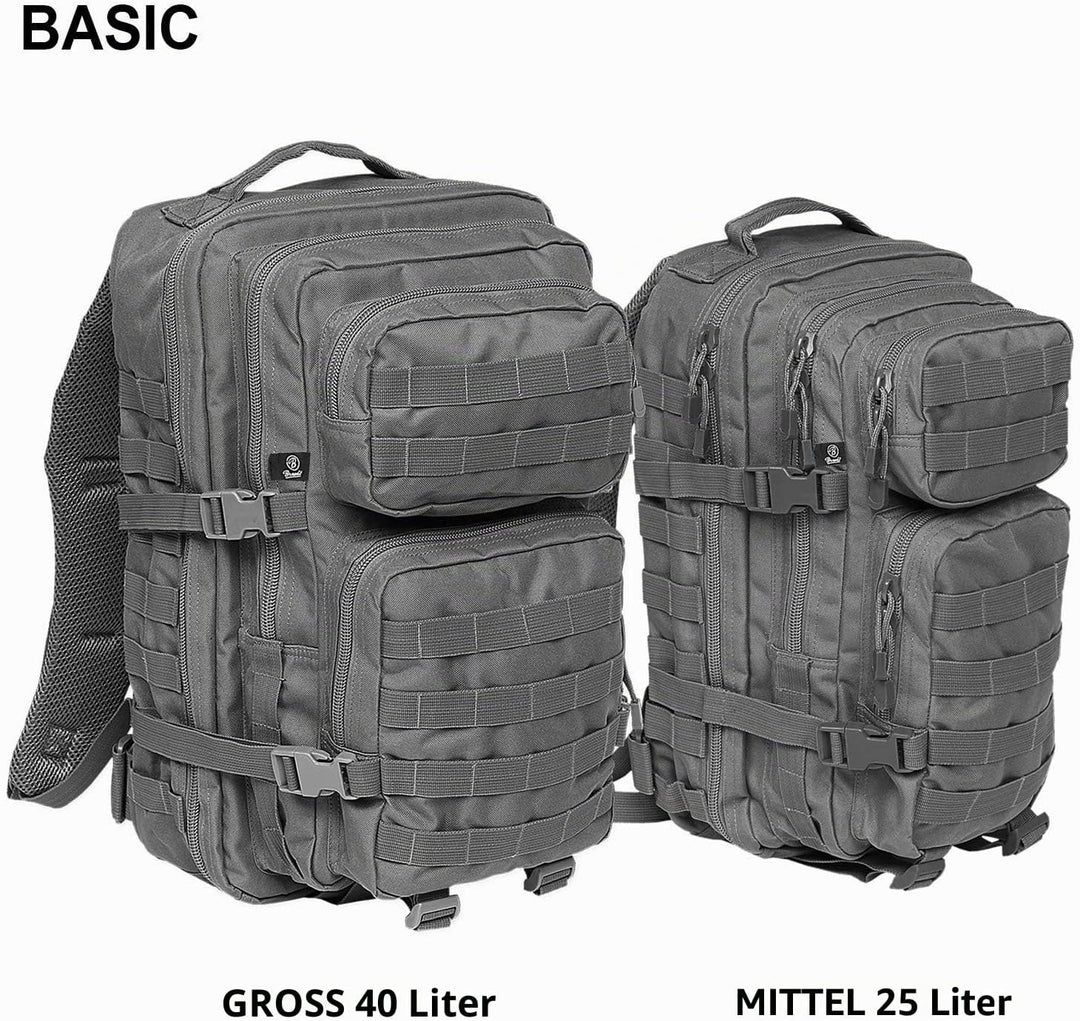 Brandit US Cooper Large Backpack, mehrere Farbvarianten Anthrazit, Anthrazit