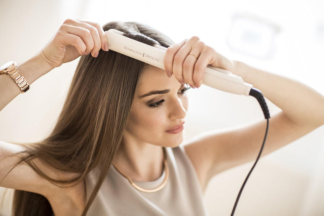 Remington Glätteisen PROluxe (OPTIheat-Technologie für lang anhaltende Styling-Ergebnisse in nur ein