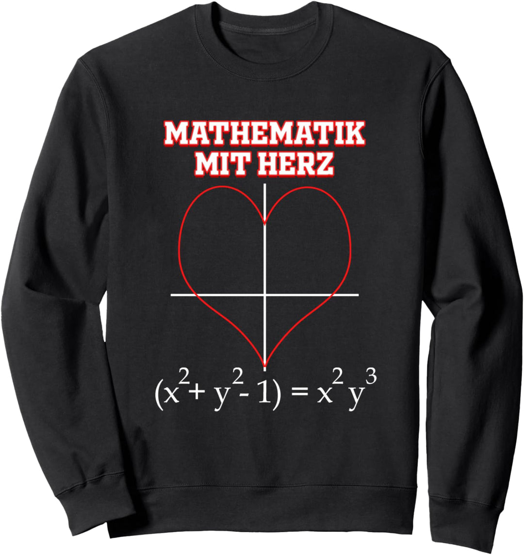 Mathematik Mit Herz - Mathelehrer & Mathematiker Matheformel Sweatshirt