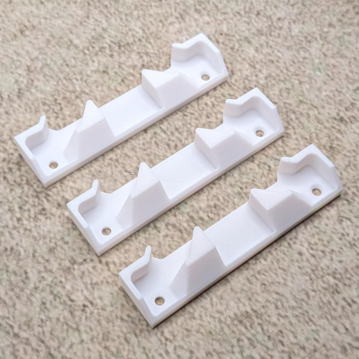 Ersatz Schliessblech 3-er Set Weiss Verschluss Dachfenster verstärkt kompatibel mit Velux 025116 T-G