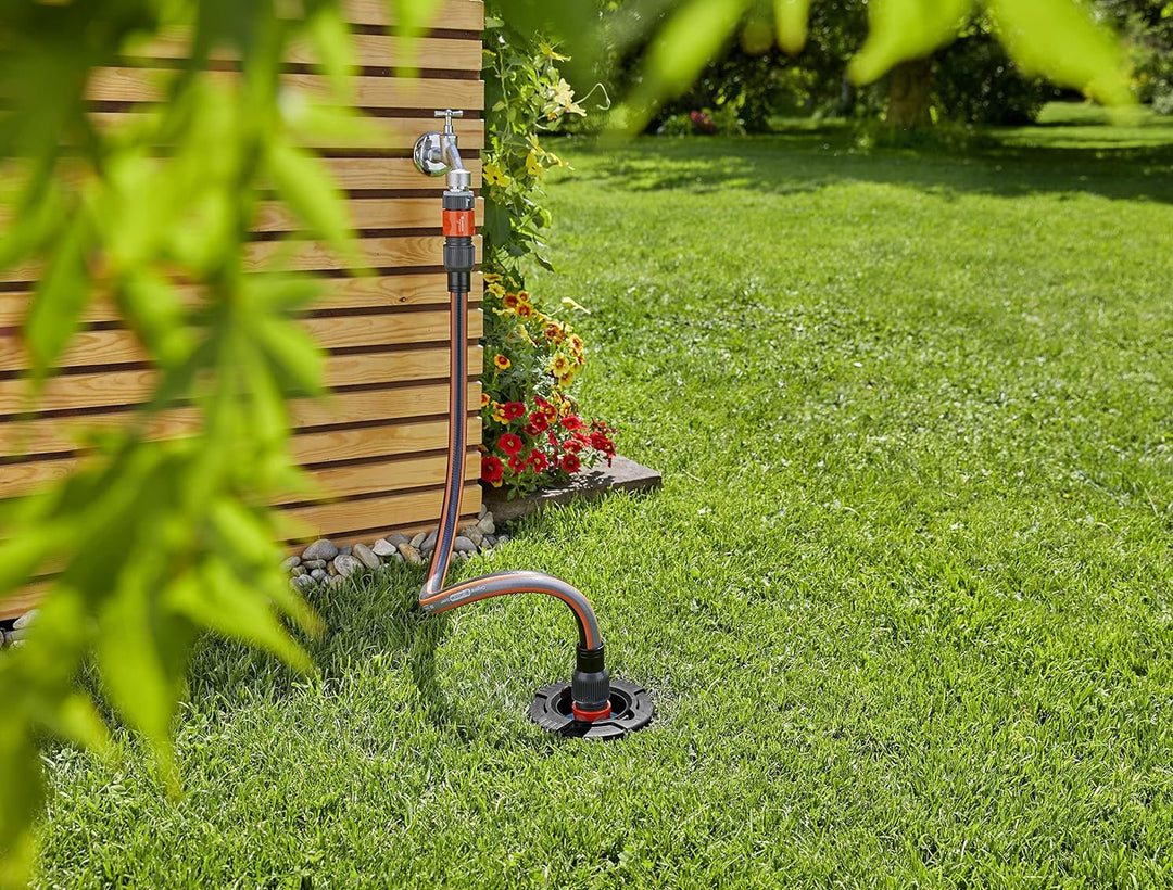 Gardena Sprinklersystem Wassersteckdose mit 3/4 Zoll-Aussengewinde: Wasserentnahmestelle des Pipelin