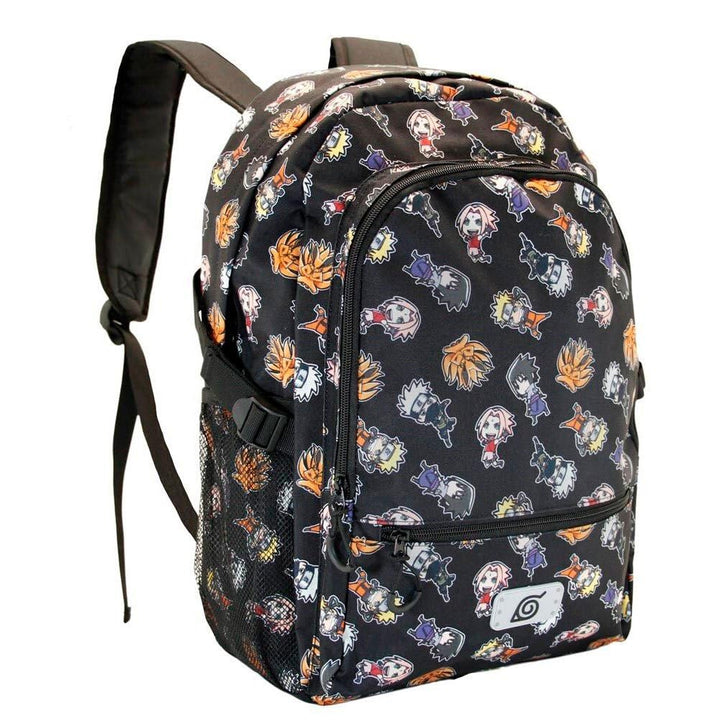 Naruto Wind-FAN HS Fight Rucksack, Schwarz