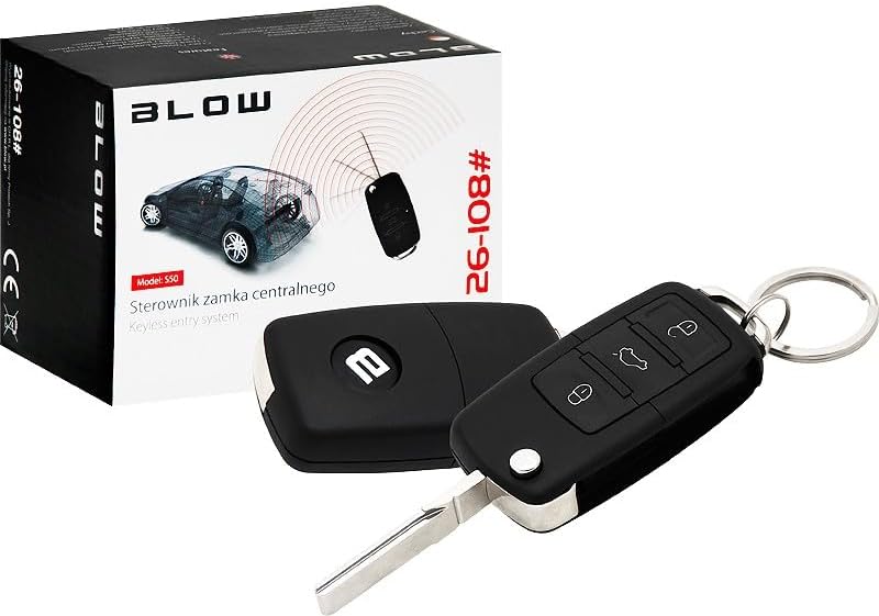 BLOW 26-108# Fernbedienung Zentralverriegelung mit Sicherung mit Kabel