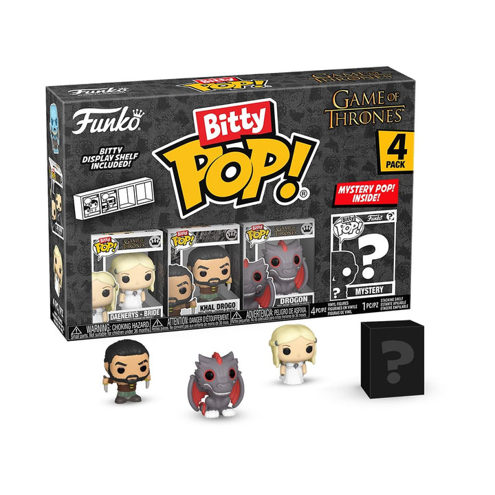 Funko Bitty Pop! GoT - Khaleesi 4pkund eine Überraschungs-Mini-Figur - 0.9 Inch (2.2 cm) - Game of T