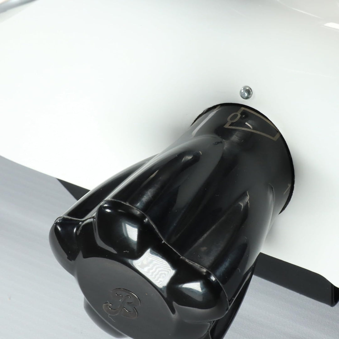 Berkel Red Line 300 Aufschnittmaschine rot - Schneidemaschine für die Küche inkl. handgefertigtes Ei