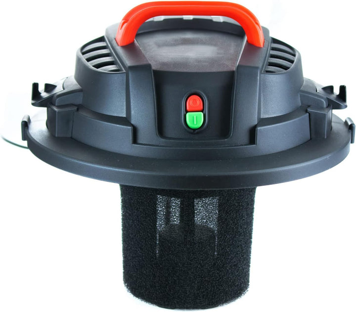 Grafner XXL Edelstahl Nass- und Trockensauger 1200 Watt, 30 Liter, incl. Vliesfilter, Saugrohr, Bode