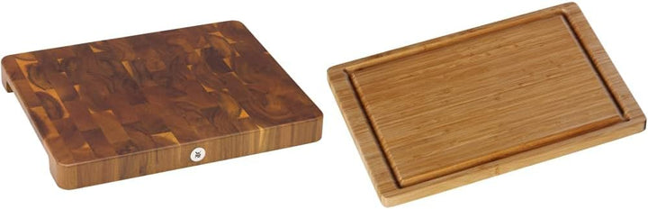 WMF Schneidebrett XL 40 x 32 x 4 cm, Holz & Schneidebrett Bambus natur, 38 x 25 x 1,9 cm, Bambus Bre
