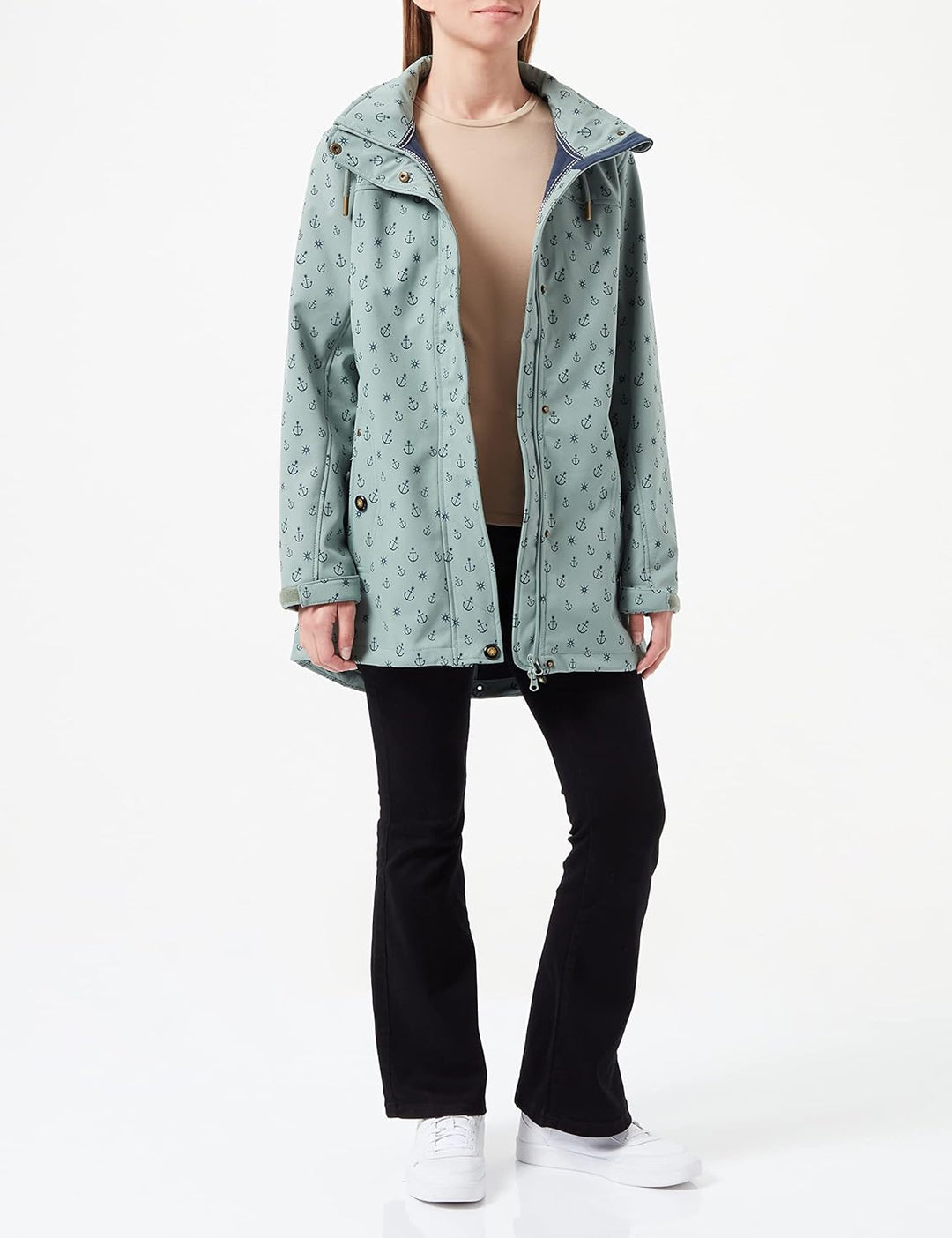 Ankerglut Damen #Ankerglutschein Women Softshelljacke 34 slate gray, 34 slate gray