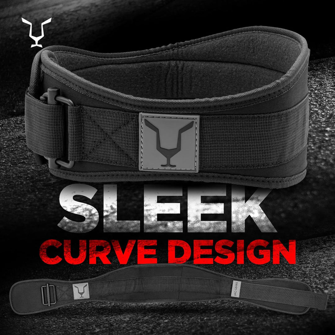 JAG Gewichthebergürtel Herren und Damen - Auto Lock Lifting Belt mit Zughilfen Bodybuilding für Kraf