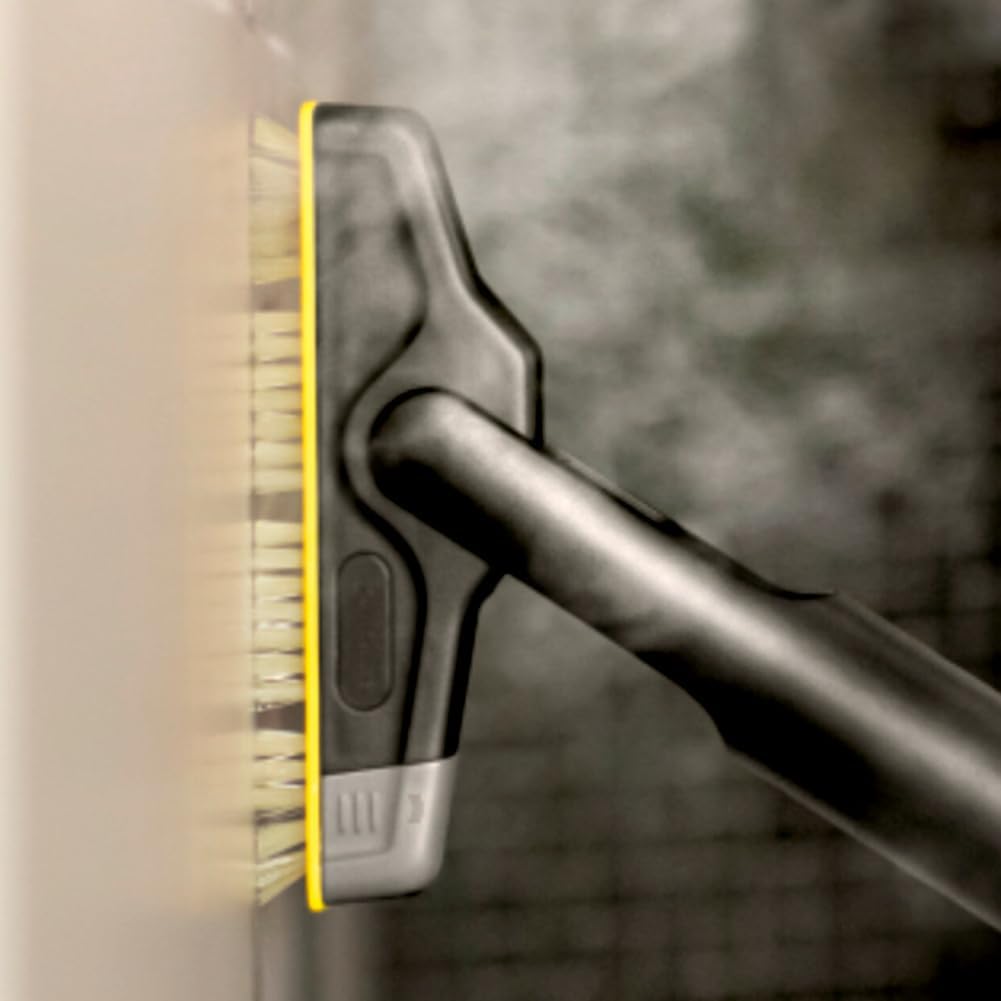 Dampfreiniger Zubehör Für Kärcher XXL Fugenbürste mit flexiblem Gelenk, Fugenbürsten-Set für Kärcher