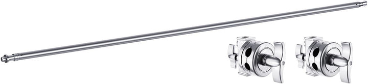 Neewer Verlängerungsgriff Arm Auslegerarm mit 2 Stücke Griffköpfen - 127 Zentimeter Aluminiumlegieru