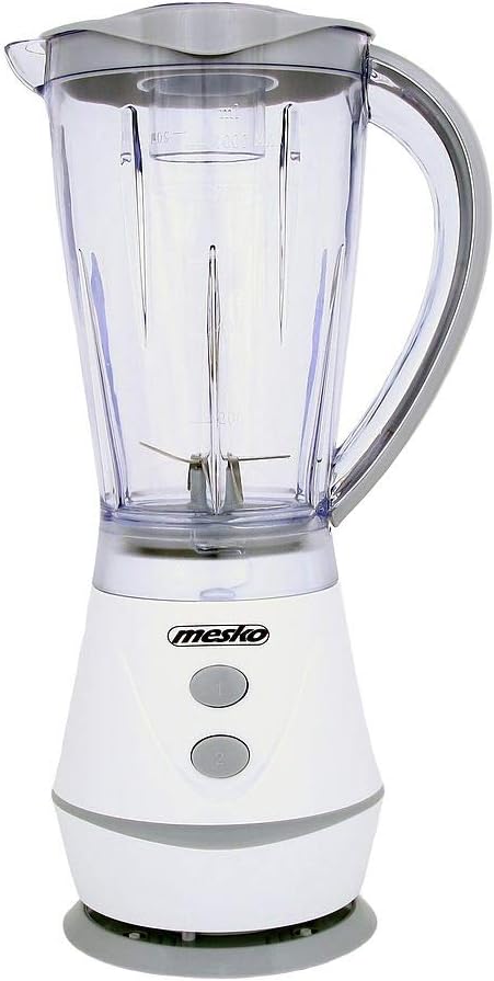 Mesko MS 4060g Standmixer mit 1 Liter, 500 W, 2 Geschwindigkeiten, Klingen aus Edelstahl, BPA-frei,