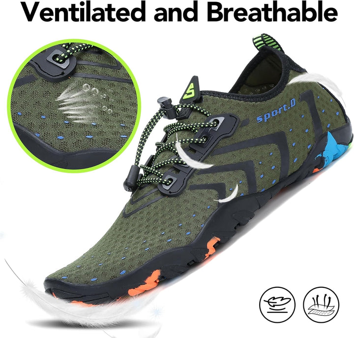 SAGUARO Badeschuhe Strandschuhe Aquaschuhe Wasserschuhe Surfschuhe Schwimmschuhe für Damen Herren Ki