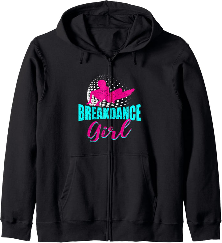 Tanz Tanzen Breakdance Mädchen Kapuzenjacke