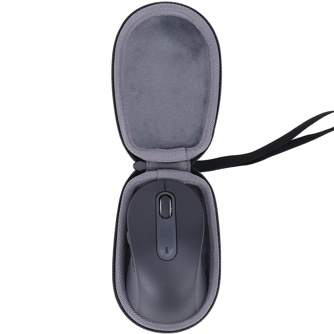 co2CREA case Harte reiseschutzhülle Etui Tasche für Logitech Signature M650 Kabellose Maus, Nur Tasc