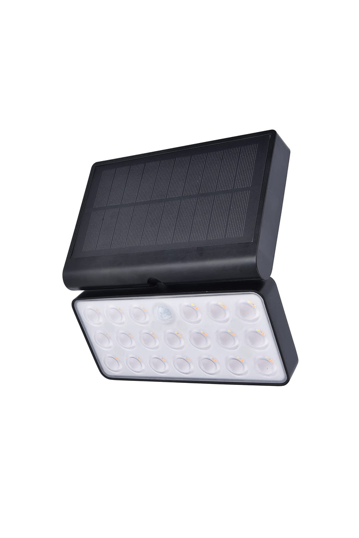 Solar Aussenwandleuchte Tuda,Smart Home Aussenlampe m.Bewegungsmelder,dimmbare Aussenleuchte,Wandlam