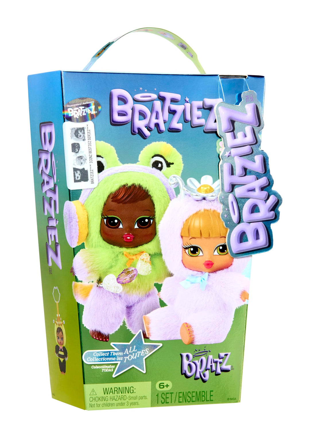 Bratz Bratziez Iconz Bestiez - Plüsch-Sammelstück, 6 Figuren | Plüsch-Sammelstück, Vinyl-Gesicht, An