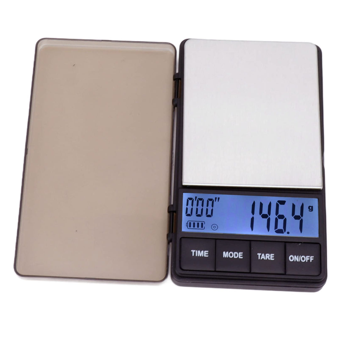 Digitale Kaffeewaage mit Timer, 0.1g Genauigkeit Espresso Waage mit Hochempfindlicher Sensor, Kaffee