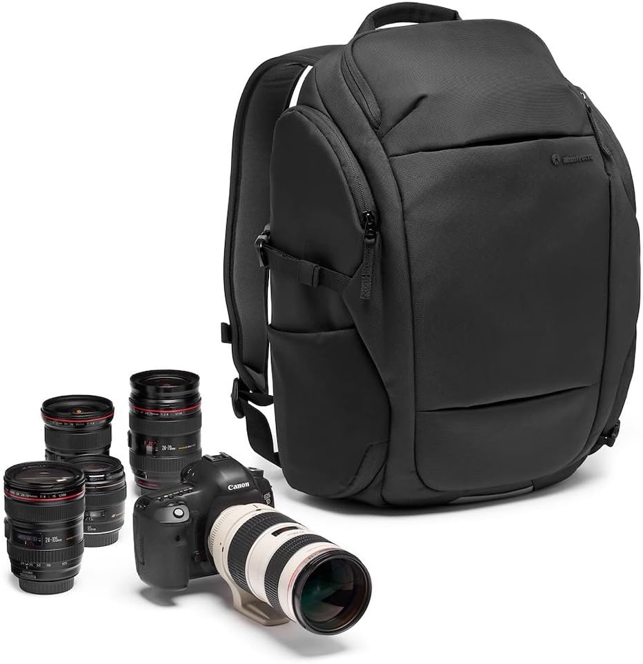 Manfrotto Advanced Travel III Fotorucksack für Kamera und Laptop, Tasche für Spiegelreflexkamera mit