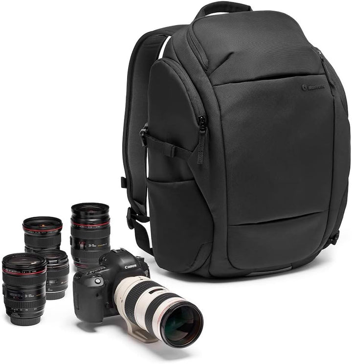 Manfrotto Advanced Travel III Fotorucksack für Kamera und Laptop, Tasche für Spiegelreflexkamera mit