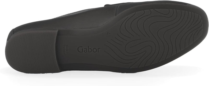 Gabor Damen Slipper, Frauen Halbschuhe 40 EU Schwarz, 40 EU Schwarz