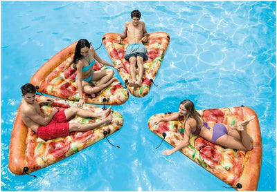 Intex 58752 Lounge ''Pizza Slice'', 160 x 137 cm Single, Single