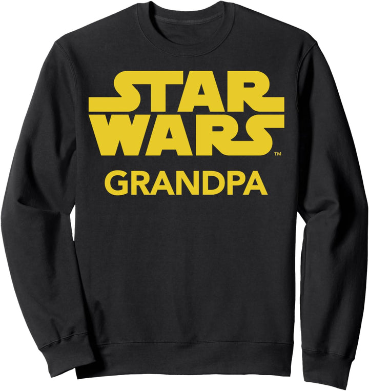 Star Wars Grandpa Classic Title Logo Sweatshirt