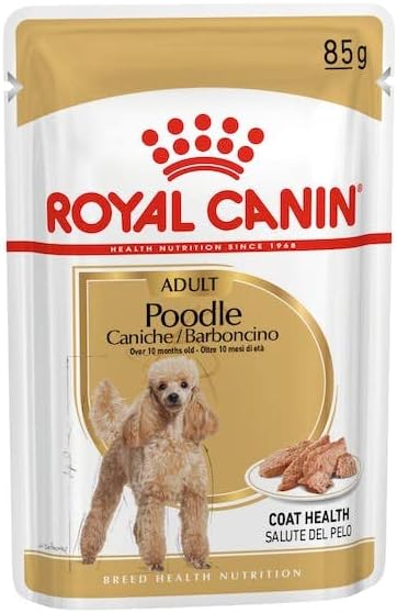 Royal Canin Poodle Adult | Doppelpack | 2 x 12 x 85 g | Nassfutter für ausgewachsene Pudel | Zur Unt