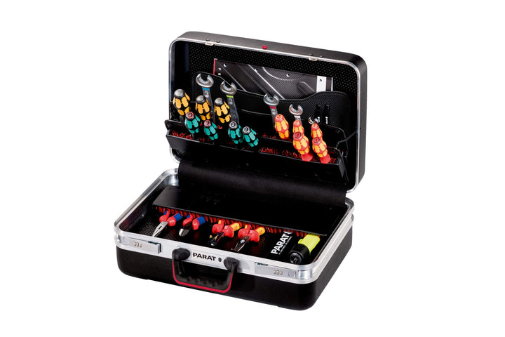 Prarat Werkzeugkoffer CLASSIC Plus Safe, Ordnungssystem CP-7-1 Längssteg, 3 Querstege, 2 Zahlenschlo