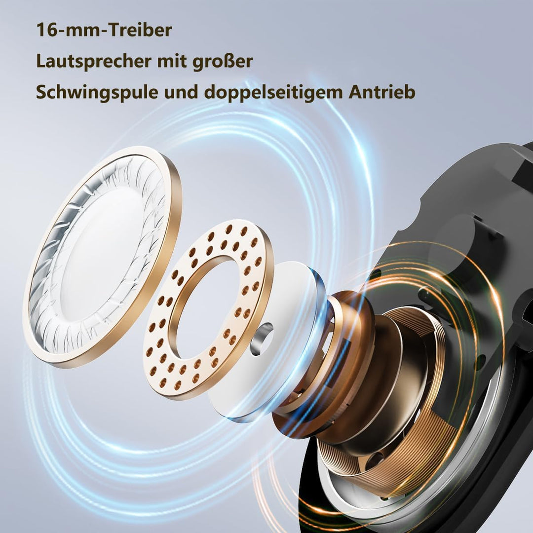 AI Language Translator Earbuds, 4-in-1-Übersetzungsgerät, unterstützt 144 Sprachen und Akzente, Echt