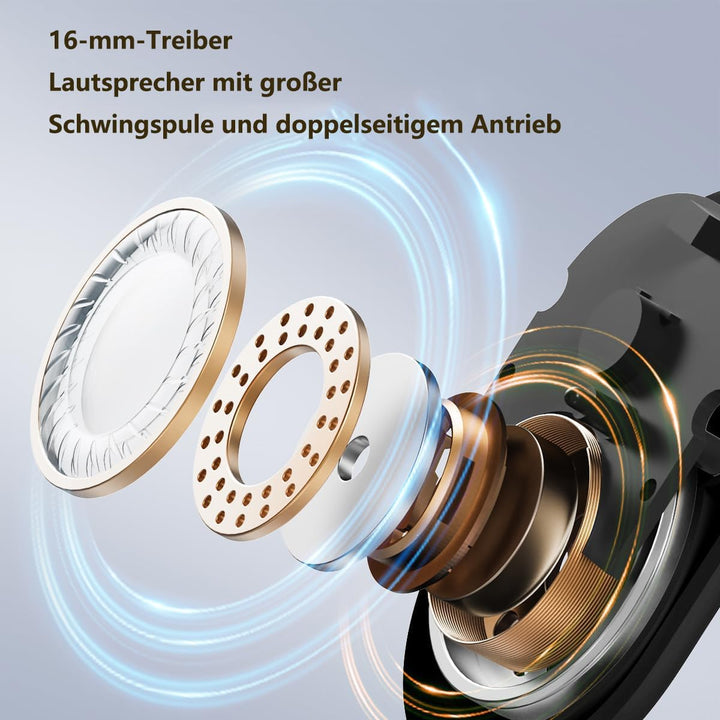 AI Language Translator Earbuds, 4-in-1-Übersetzungsgerät, unterstützt 144 Sprachen und Akzente, Echt