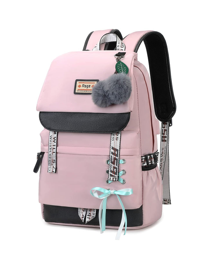 Asge Schulrucksack Mädchen Schulranzen Jungen Schultasche mit Ergonomischem Design Rucksack Campus B