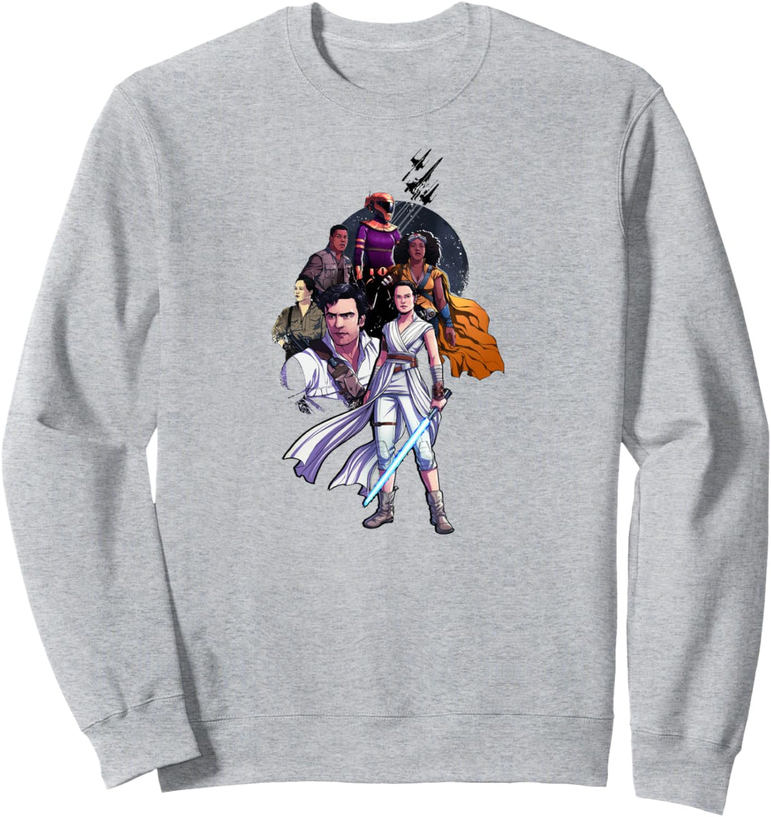 Star Wars: The Rise Of Skywalker Group Shot Rebels Sweatshirt