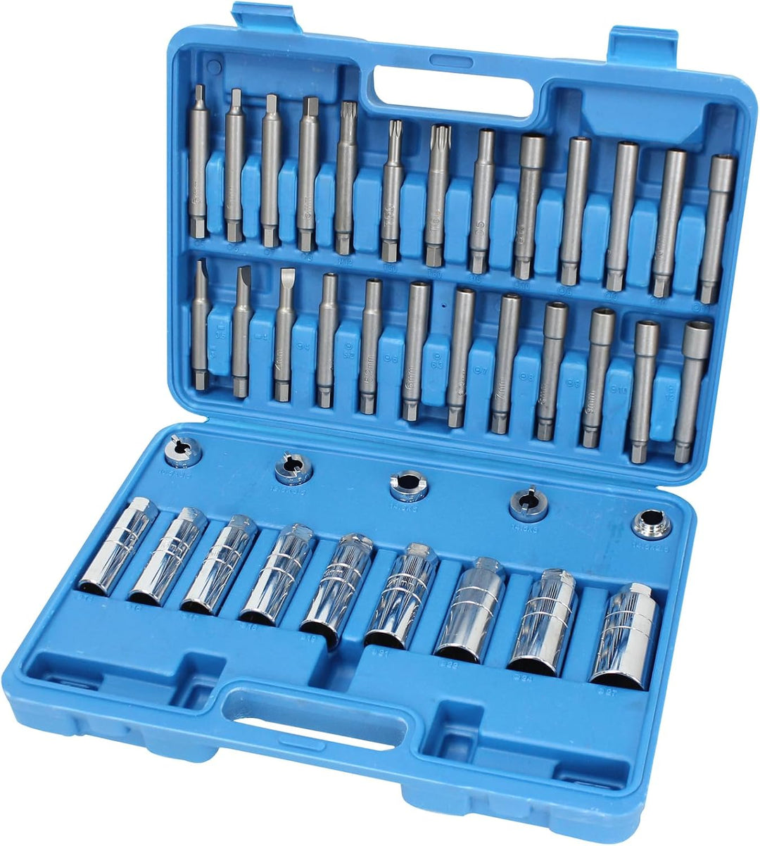 BRILLIANT TOOLS BT651050 Stossdämpfer-Werkzeug-Satz | 39-tlg. [Powered by KS TOOLS]