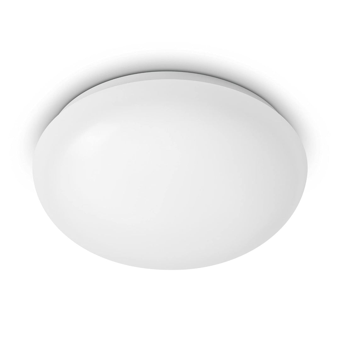 Philips LED Shan Deckenleuchte mit integriertem Bewegungssensor, 12W, Weiss warmweisses Licht (2700K