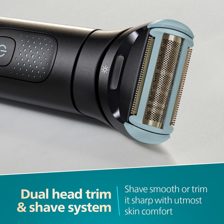 PHILIPS MULTIGROOM RASOIO CORPO BG7470/15 Wet Dry Serie 7000O