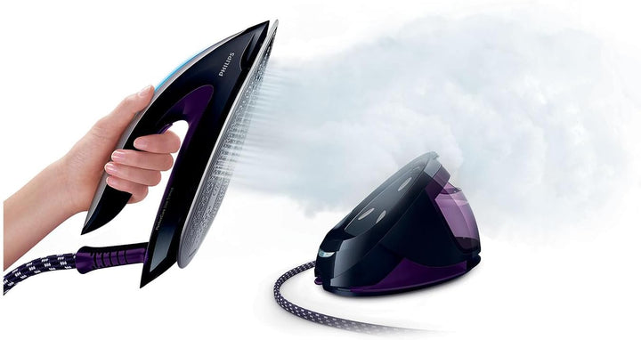 Philips Gc9650 / 80 Perfect Elite stille dampfbügel (optimaltemp kein Stoff brennt Technologie, 7,5