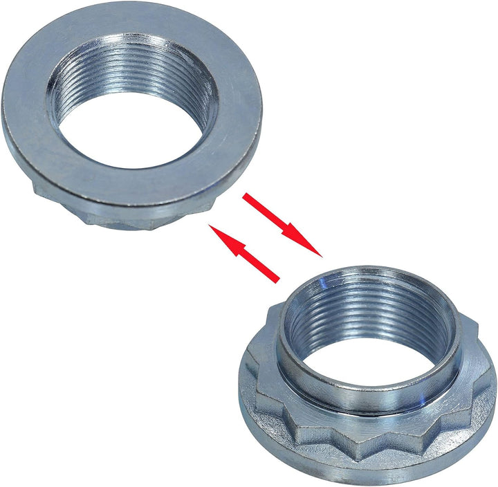 ATEC Germany 1x Radnabe hinten Radlager Radlagersatz, Kompatibel mit BMW 5er Touring (E61), 6 (E63),